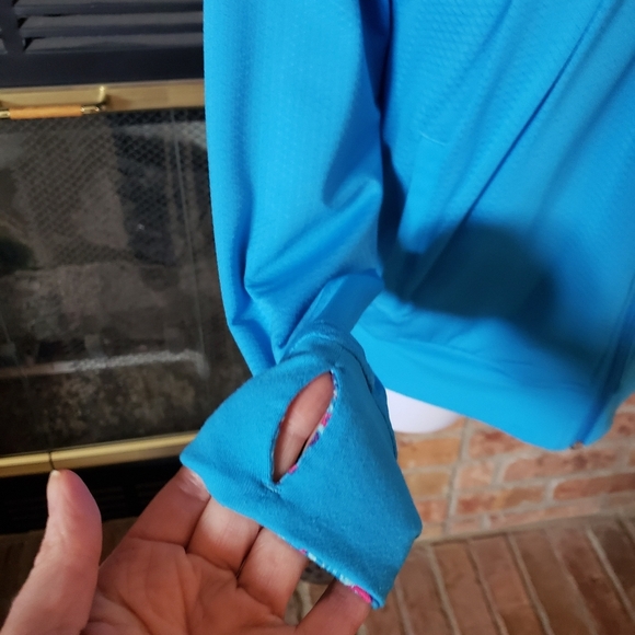 Ivivva Reversible Blue Jacket - Picture 3 of 8